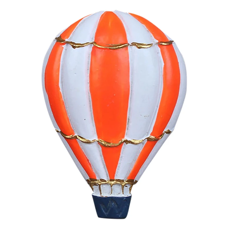 Милый мультяшный воздушный шар, автомобильный магнит на холодильник, 3 платья ручной работы, сувенир для путешествий, сувениры, наклейки на холодильник