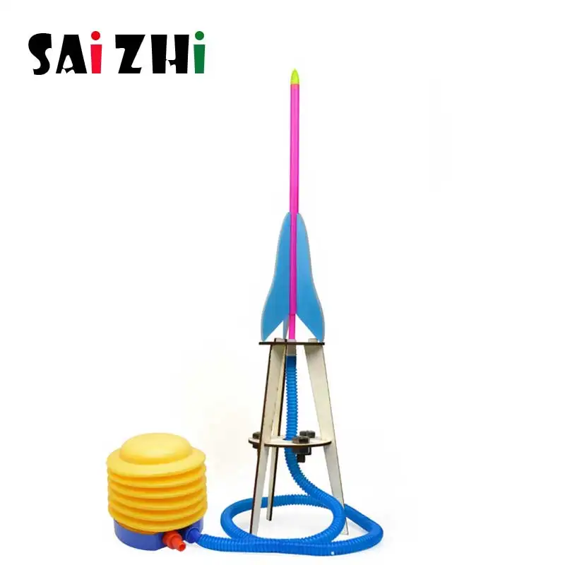

Saizhi DIY STEM Toys for Children Physical Scientific Experiment Creativity Learning Educational Toy Kit DIY Air Rocket Gift