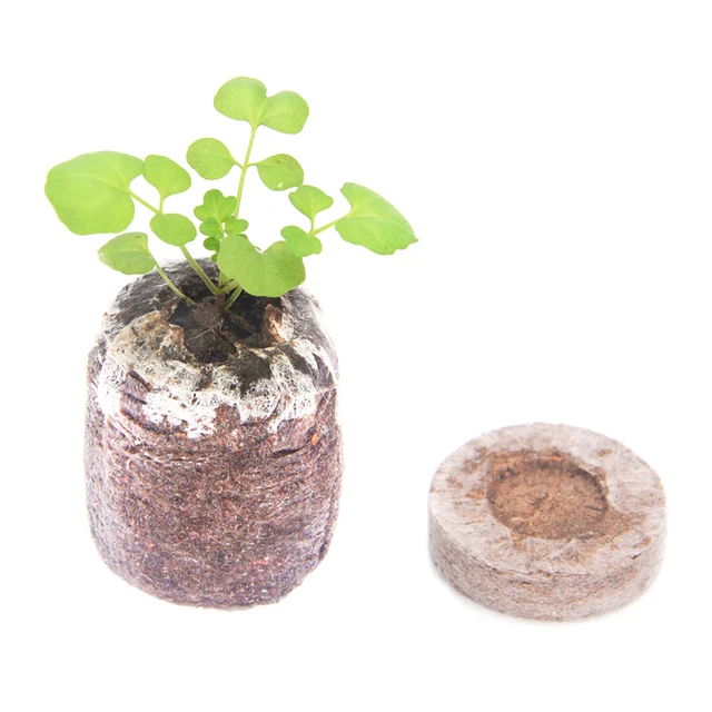 Újonnan 100 Db -Os Vetőmag Indító Dugók Palánták Talajblokk Mag Talaj Indítók - Image 4