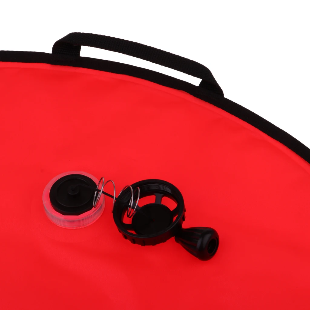 Tech Scuba Diving 125lbs Salvage Lift Bag& Over Pressure Valve+ Diver SMB