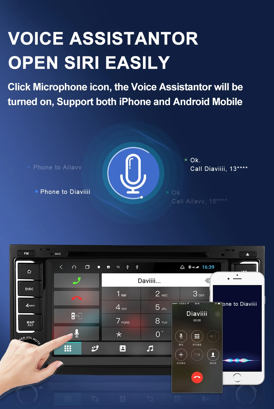 Perfect Isudar H53 4G Android Auto Radio 2 Din For Volkswagen/Touareg Car Multimedia DVD Player Octa Core RAM 4GB ROM 64G DSP DVR Camera 11