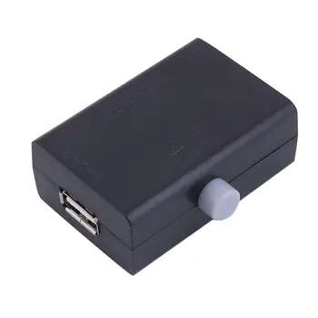 

Hot High Quality New USB Sharing Share Switch Box Hub 2 Ports PC Computer Scanner Printer Manual Hot Promotion Wholesale