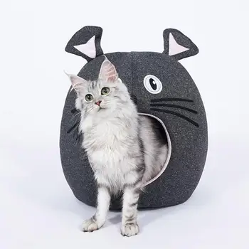 

Pet Bed Soft Puppy House Nest Creative Cat Sleeping Bed Cat House Tent