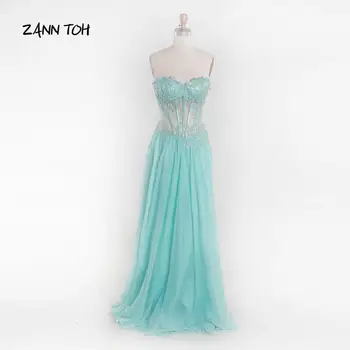 

Evening Dresses Long 2020 Sweetheart Embroidery Floor Length Formal Dress Gowns Party Dresses Robe De Soiree