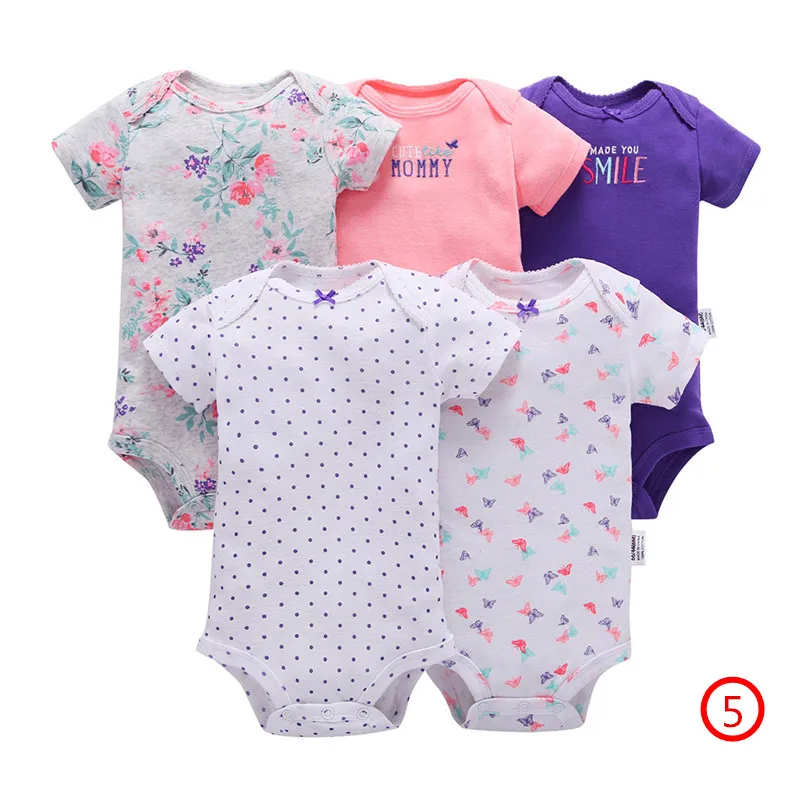 COSPOT/Летний комбинезон для новорожденных; хлопковый комбинезон для маленьких девочек и мальчиков; Новинка г.; Bebe; одежда с короткими рукавами; 25 - Цвет: Color5
