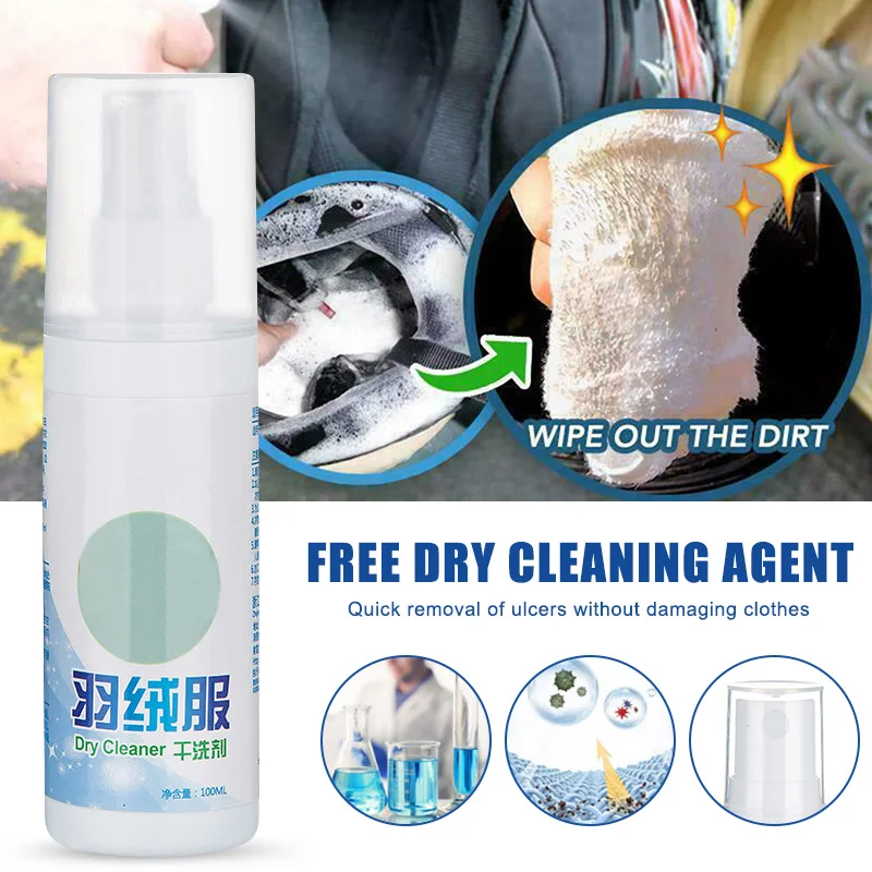 Newest Waterless Clothing Cleansing Foam Down Clothes Dry Cleaning