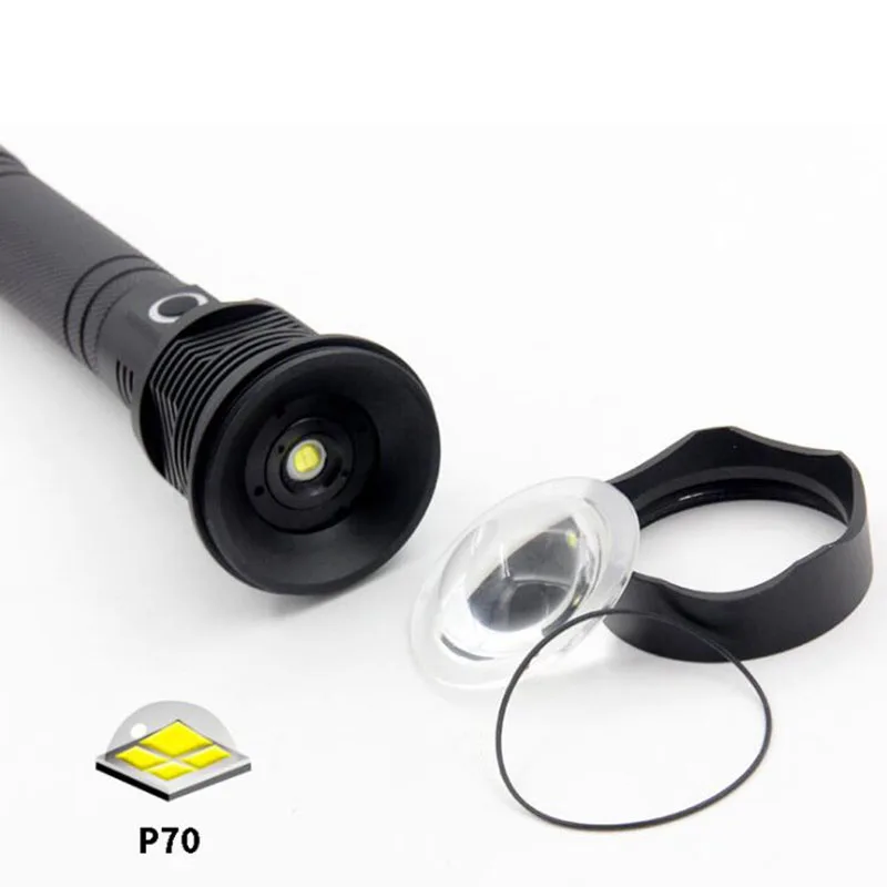 2019 супер мощный светодиодный xhp70 светодиодный фонарик 18650 фокус usb фонарик с перезарядкой флэш-Масштабируемая лампа p70 torcia Рыбная ловля