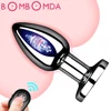 Metal Anal Vibrators Butt Plug Vibrator Wireless Remote Male Prostate Massager Adult Sex Toys for Men Woman Gay Erotic Toys 1