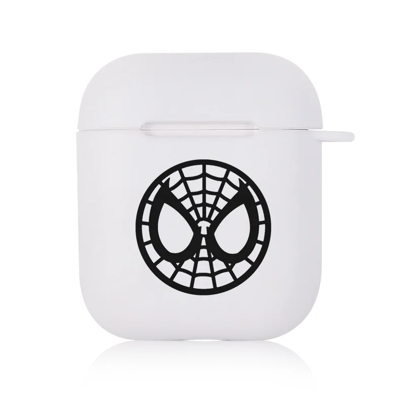 I302948 Горячая Marvel Капитан Америка беспроводной Bluetooth чехол для наушников для Apple AirPods 1 2 защитный чехол s наушники крышка зарядная коробка - Цвет: I302948