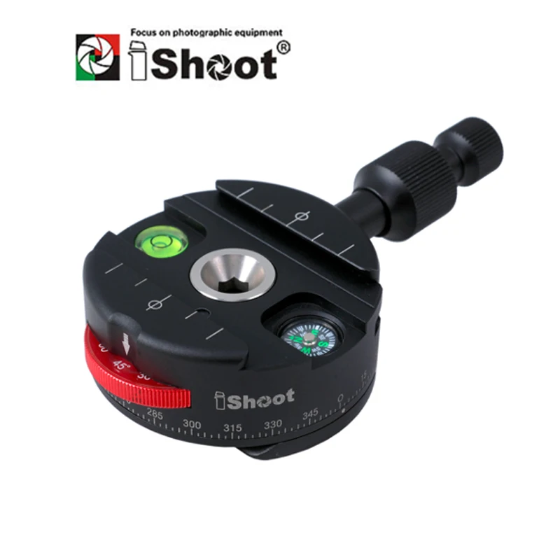 Ishoot 360'allmetal Coaxial Indexing Fluid Panning Clamp Panoramic