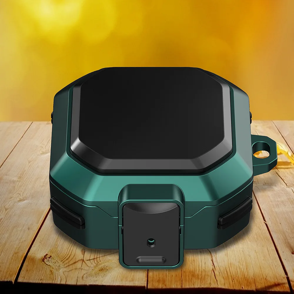 [Con Blocco Di Sicurezza] Custodia Per Armatura Per Samsung Galaxy Buds 2/Buds Pro/Buds Live Cover Con Portachiavi Custodia Samsung Galaxy Buds 2