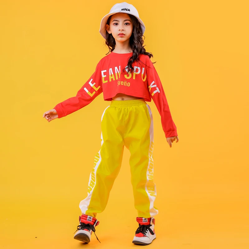 red pants yellow shirt