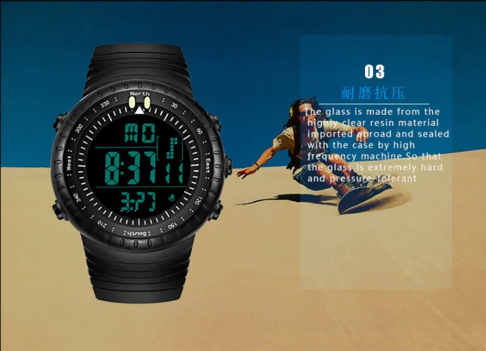 Новые модные светодиодный электронные цифровые часы спортивные мужские часы Montre Reloj Relogio часы наручные часы
