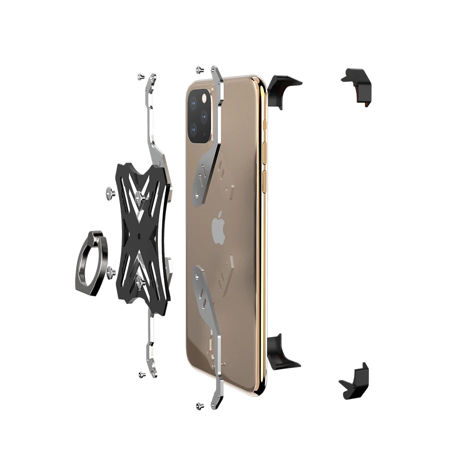 R JUST для iPhone 11 5 8 6 1 2019 бампер рамка с кольцом держатель чехол Pro Max роскошный