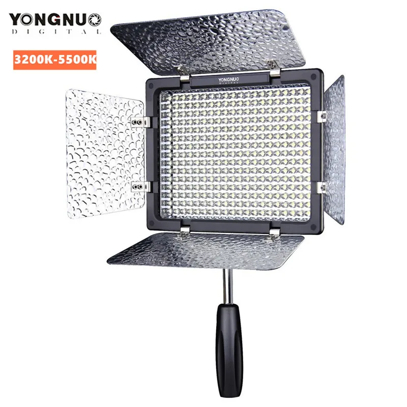 СВЕТОДИОДНЫЙ Осветитель Yongnuo YN300 III 3200k-5500K CRI95 + Pro YN300III поддержка адаптера