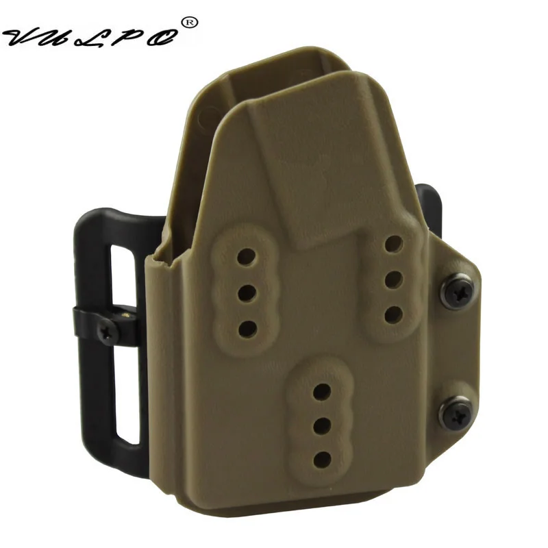 FMA Kydex Pistol Magazine Holster (Color Dark Earth Double), Tactical