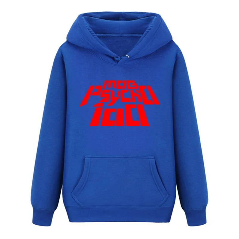 Лидер продаж, Soild цвет, 6 цветов, худи из полиэстера, Outsweater, мультяшная толпа, Psycho, 100, логотип, повседневная куртка, топы