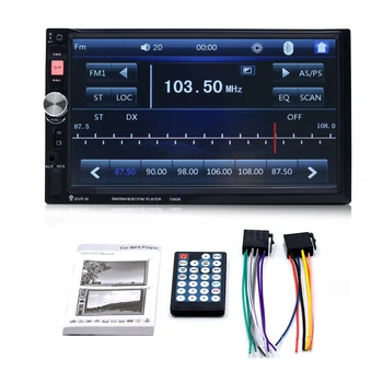 

20pcs 7080B Car Video Player 7 Inch with HD Touch Screen Bluetooth Stereo Radio Car MP3 MP4 MP5 Audio USB