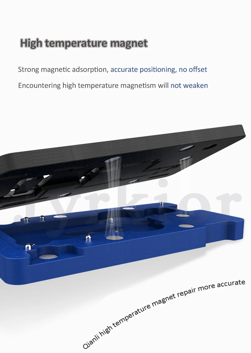 Qianli 3D средний слой BGA платформа для iPhone X/XS/MAX 11/11 Pro/11 Pro Макс посадки олова шаблон пайки сеть