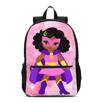 

Backpacks For Girls Cool Cartoon Super Mask Girl 3D Printing School Bag Teenager Bookbag Travel Laptop Backbag Mochila Escolar
