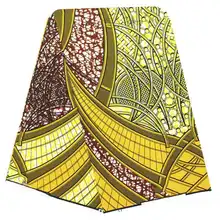 Африканский вощеная ткань Анкара ткань последние африканские ткани с принтом хлопок