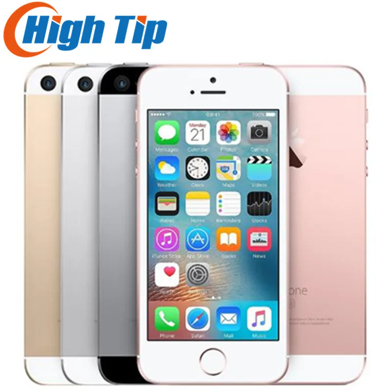 Original Unlocked Apple iPhone SE 4G LTE Mobile Phone iOS 4.0"12.0MP Touch ID Chip Dual Core A9 2G RAM 16/64GB ROM Smartphone|Cellphones| -