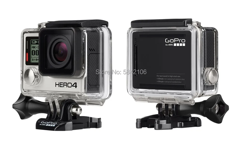 Для GoPro HD Hero 4 черный экшн Видеокамера GOPRO HERO black Водонепроницаемый спортивные