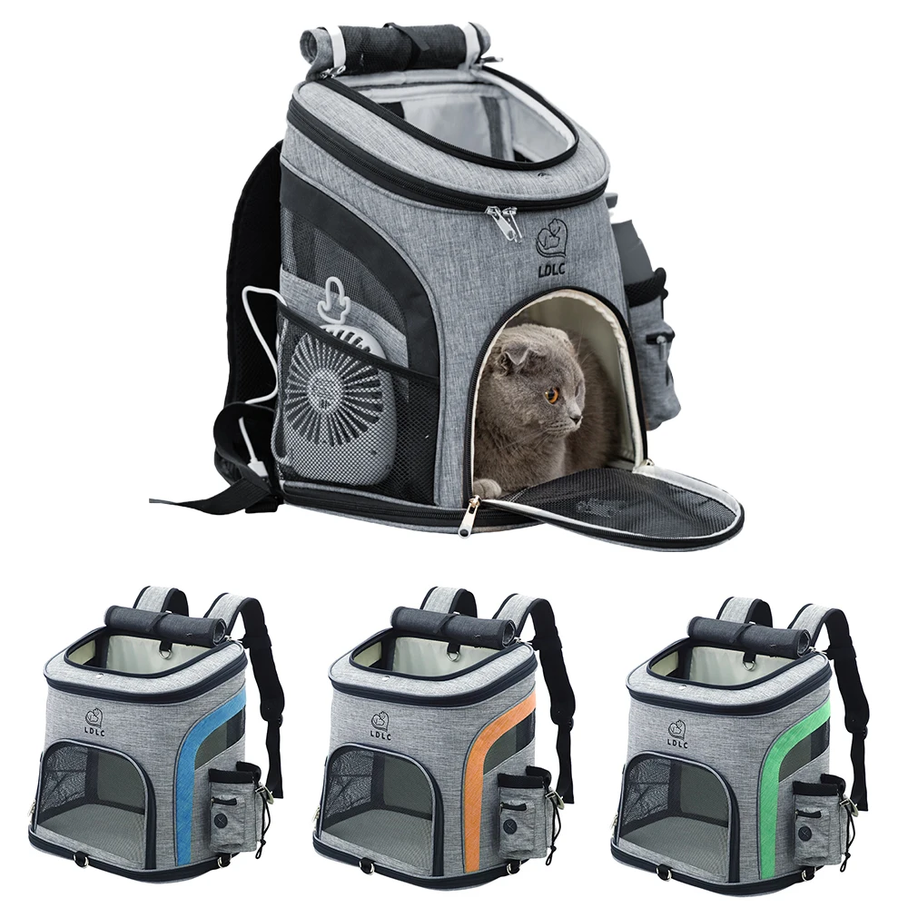 

Portable Outdoor Pet Carrier Backpack Breathable Pet Dog Travel Bag Dog Backpack Large Capacity Carrying Bag