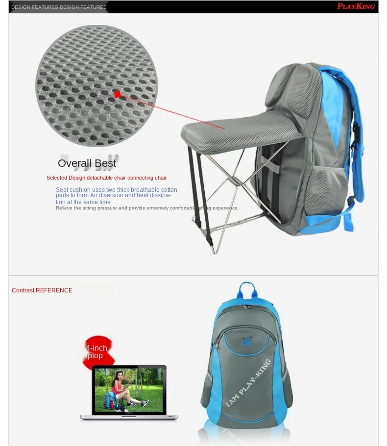 PLAY-KING Fishing Chair - Image 4