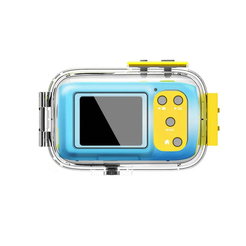 

ELRVIKE Children Waterproof Digital Camera Fashion Mini Toy Photo Diving High Definition Camera Travel Portable Camera