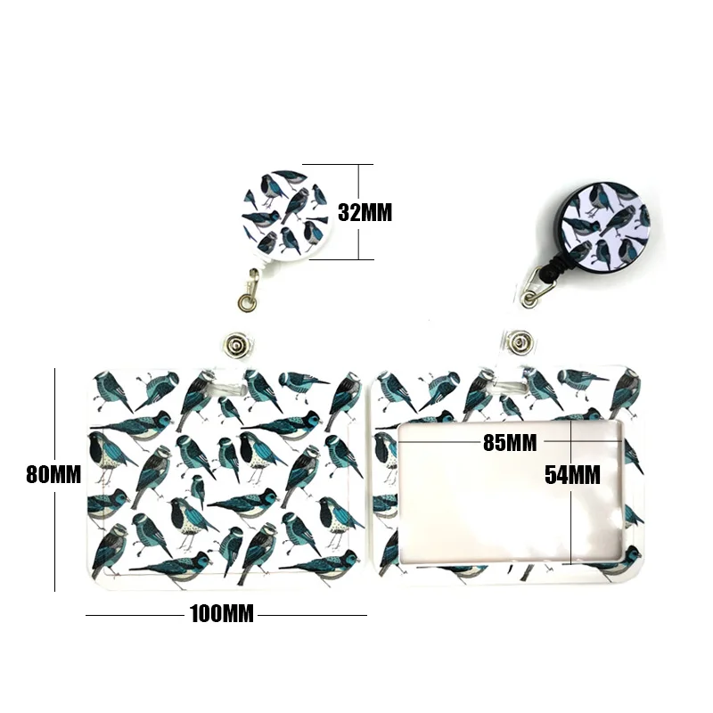 Рисунок 4 - Милые шнурки с синими птицами для обложки карт