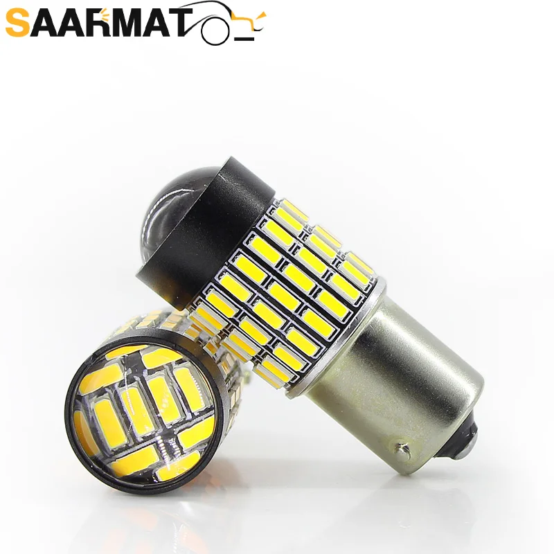 2 предмета светодиодный 1156 P21W ba15s лампы для фар задний фонарь LED DRL BMW 3/5/X серии E30 E36