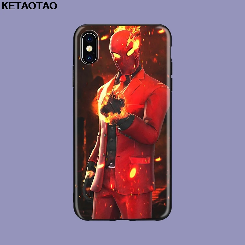 Чехол KETAOTAO Battle Royale для samsung galaxy S4 S5 S6 S7 S8 S9 S10 edge Note Мягкий ТПУ резиновый силиконовый - Цвет: Слоновая кость