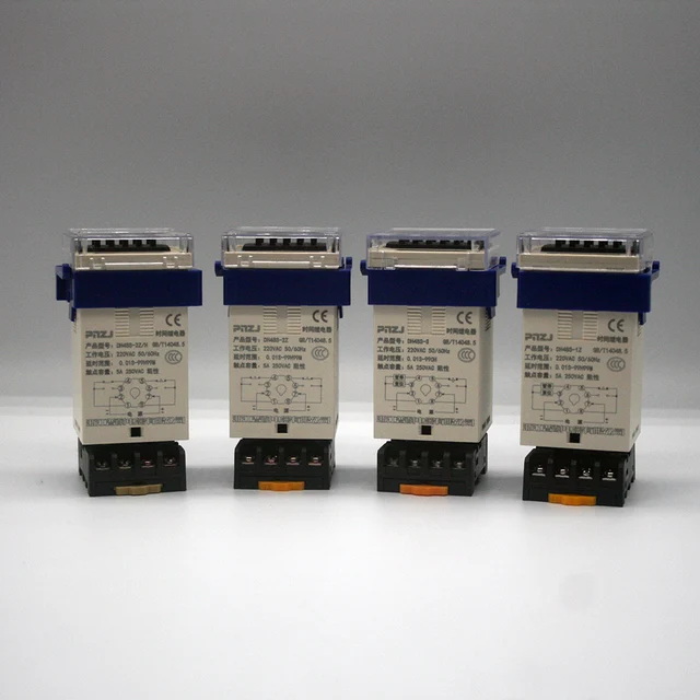 DH48s-s / 1z / 2Z / 2zh Programmable Delay Relay Socket Base Voltage Electronics Parts Resistors 6f6cb72d544962fa333e2e: AC110V|AC220V|AC380V|AC48V|DC12V|DC24V