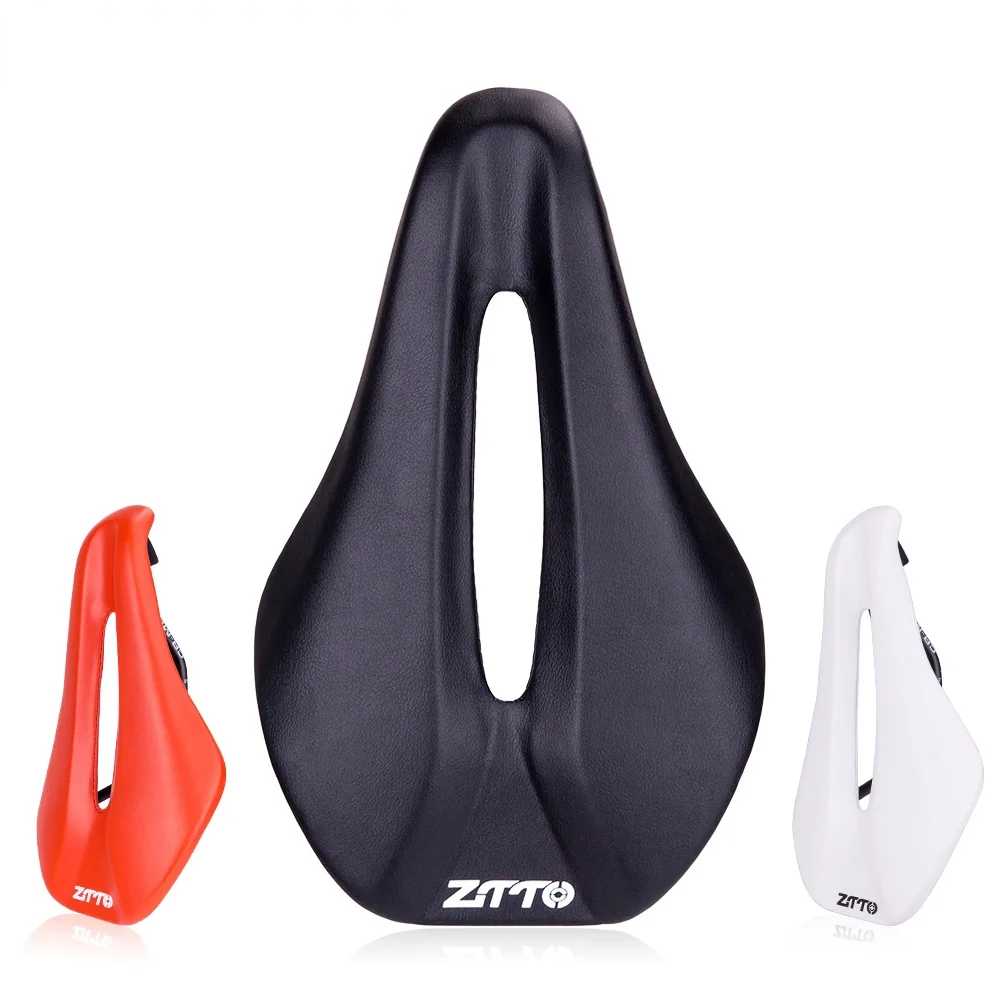 MTB Road Bike Saddle Bicycle Ergonomic Short Nose Design Saddle Wide