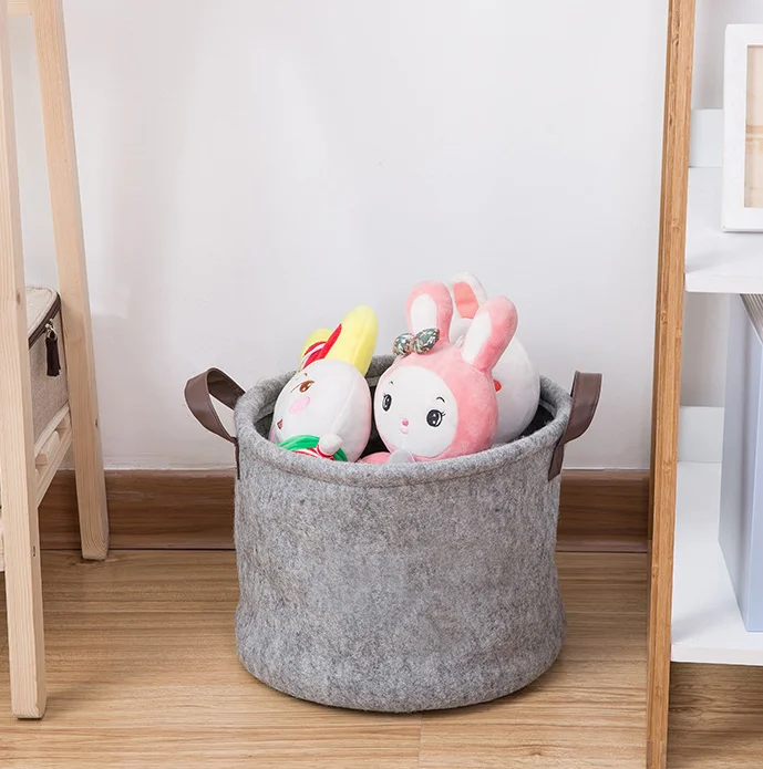 Panier De Rangement Tressé YAADU Avec Couvercle - Multifonctionnel Pour Étagère, Cuisine Ou Salle De Bain - Modèle Rond Multicolore