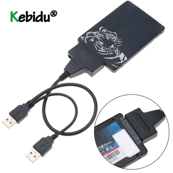 

Computer Hard Driver Connection Cables 2.5" 22P 2.0 USB To SATA Cable Serial ATA Adapter For HDD/SSD Laptop Hard