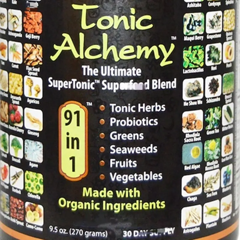 

Tonic Alchemy, Green mixture, Promotes Detoxification, Improves Immunity, 9.5 oz (270 g)