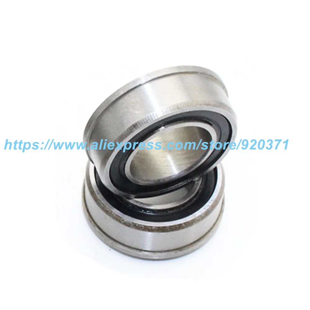 Bearing Industrial Products DINGGUANGHE-CUP Flanged Bearings Ball Bearings with Flanged for Garden Trolley Wheelbarrow 16x35x11mm 1 Pc 