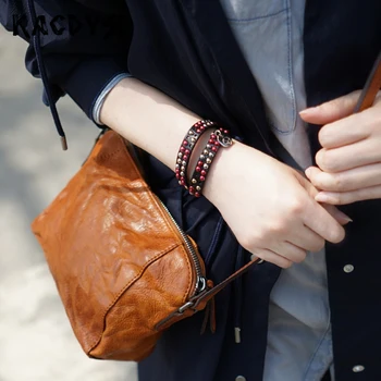 

Nature Cow Leather Vintage Small Girl Messenger Bag Top Quality Real Skin Women Shoulder Bag Luxury Simple Classic Crossbody Bag