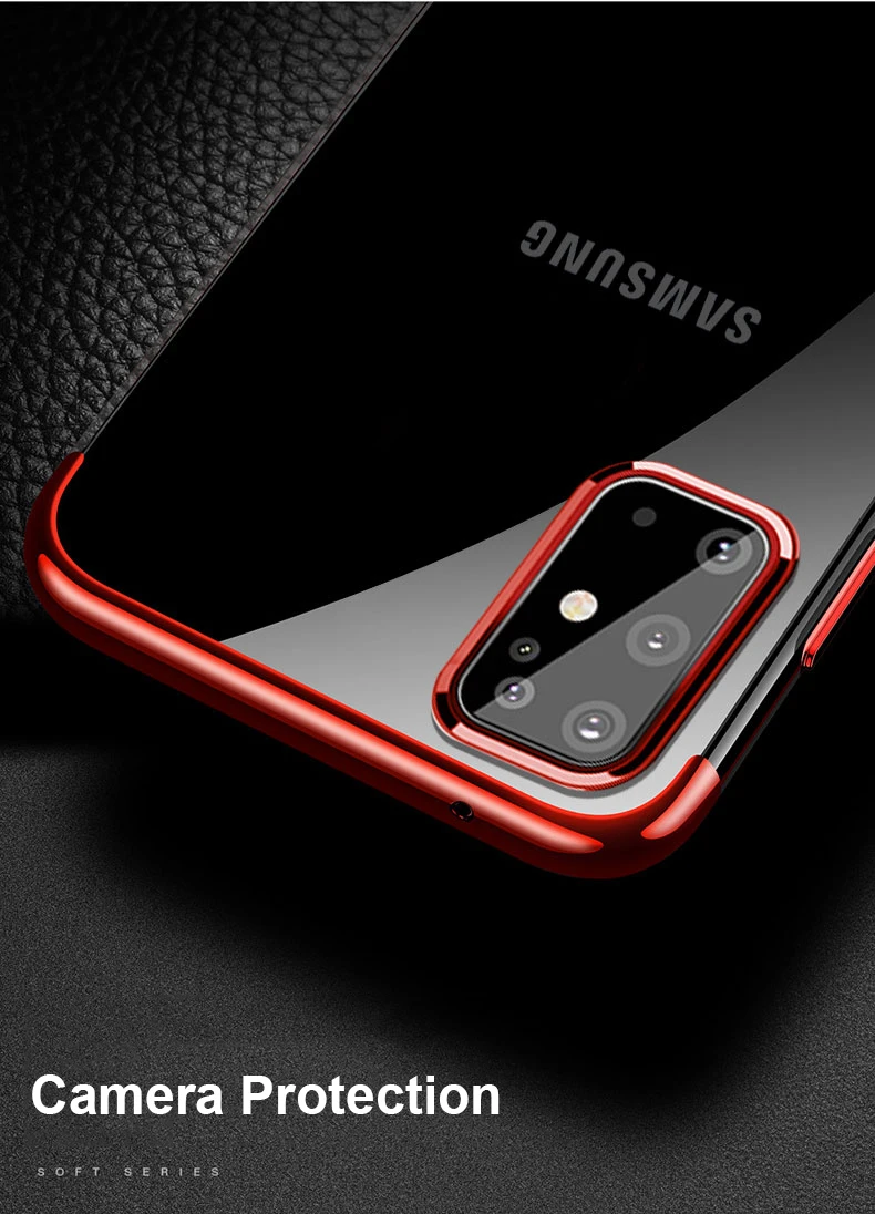 Note 20 Ultra Case Slim XUANYAO Luxury Silicone Soft Coque For Samsung Galaxy Note 20 8 9 10 Plus Case Plating Clear TPU Cover (7)