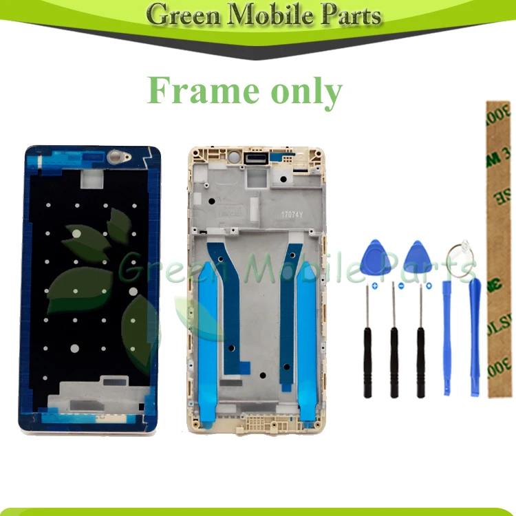 

L3200 Good Quality Front Housing LCD Display Frame ForXiaomi Redmi 4 Pro 4Pro Middle Frame Only Frame NO LCD