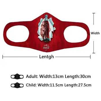 

Adult face mask Wholesale Breath Anti Kid Pollution Running Sports Mask Mouth 3d print drinks beer Anti Dust Mask Mouth Women