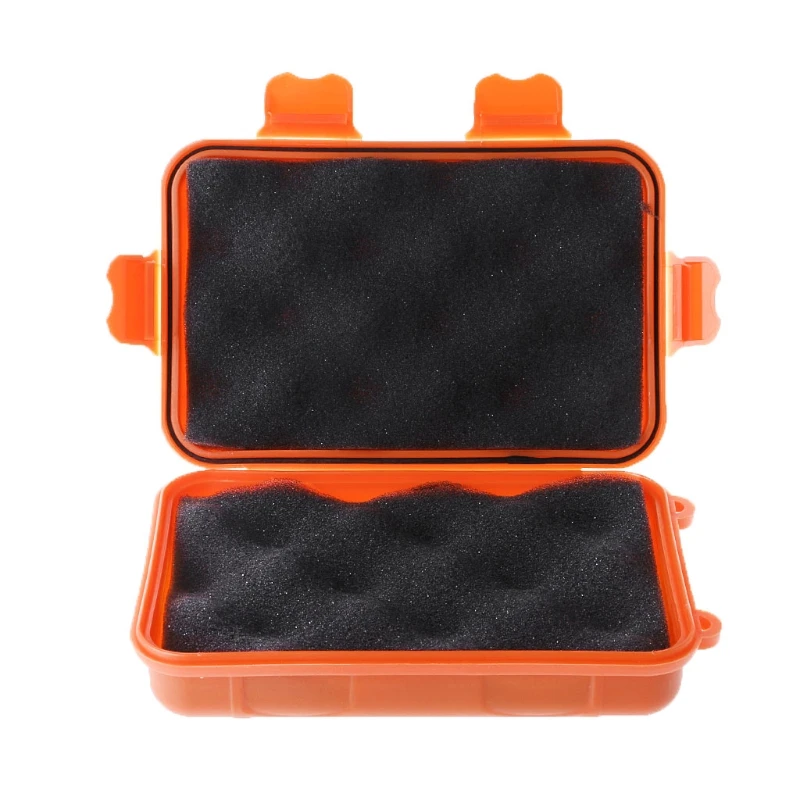 

Outdoor Shockproof Waterproof Tool Box Airtight Case EDC Travel Sealed Container L9BC