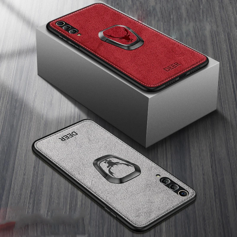 Магнитный чехол держатель для Xiaomi Mi 11 10 Ultra 10T Lite 9T 9 Pro Redmi 9C K30 Note 9S 8T POCO X3 NFC тканевый
