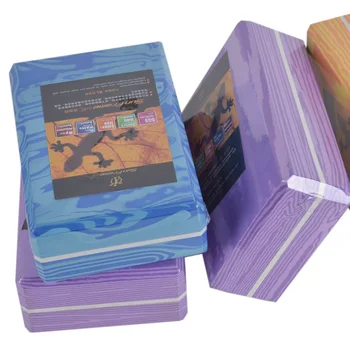 

EVA foam color thick high density tasteless yoga pilates yoga brick block gym yoga block supplies 22.8x15.2x7.6cm