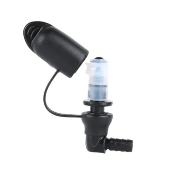 

Tactical Hydration Backpack Outdoor Camping Water Bag 1Pc Black/Blue Silicone 90 Degree Straight Suction Nozzle Bite Valve new