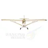 1.8M RC Plane Piper Cub J3 Airplane Model 70" Balsa wood Aircraft Aeromodellin 4CH Electric Powered Remote Control Airplane Toy 2