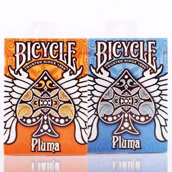 

Bicycle Pluma Playing Cards USPCC Collectible Poker Magic Card Games Magic Tricks Props for Magician