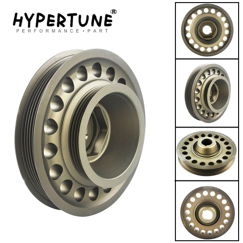 HypertuneRacingAluminumLightWeightOEMSizeCrankshaftPulleyFor93